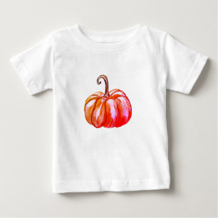Camiseta Para Bebê Pumpkin Baby T-shirt