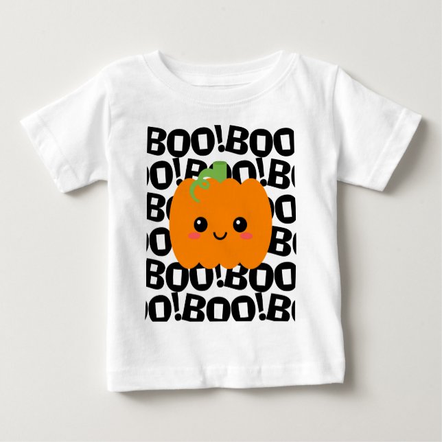 Camiseta Para Bebê Pumpkin, Bonita Ação de Graças (Frente)