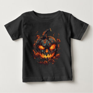 Camiseta Para Bebê Pumpkin Petrificado
