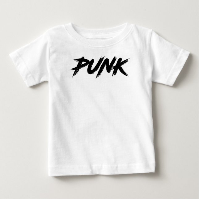 CAMISETA PARA BEBÊ PUNK (Frente)