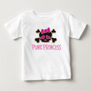 CAMISETA PARA BEBÊ PUNK PRINCESS