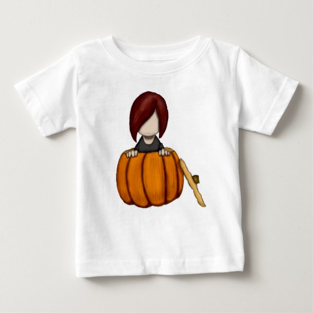 Camiseta Para Bebê "Punkin" Toddler Shirt (Frente)