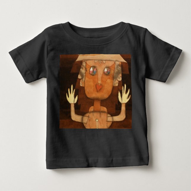 Camiseta Para Bebê Puppet by Paul Klee (Frente)