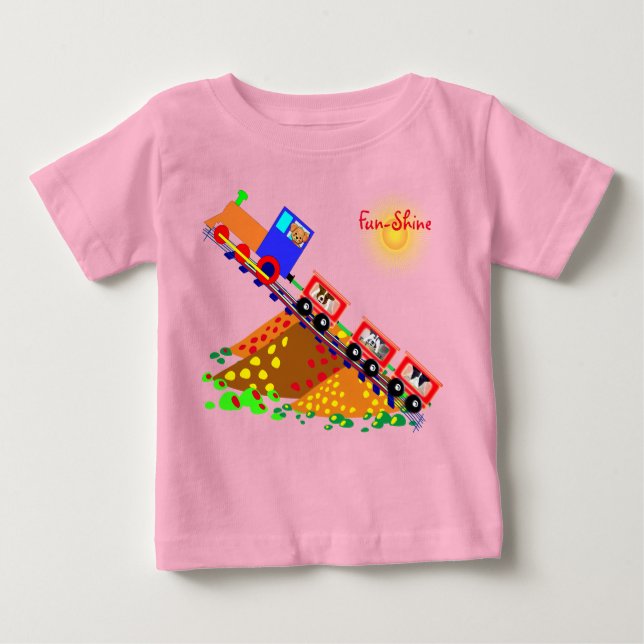 Camiseta Para Bebê Puppy Reproduzido - (Frente)