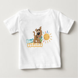 Camiseta Para Bebê Puppy Scooby-Doo "Hello Sunshine"