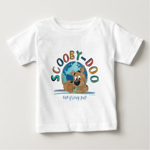 Camiseta Para Bebê Puppy Scooby-Doo "One Groovy Pup"