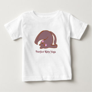 Camiseta Para Bebê Purr-fectly Zen Cat Toddler