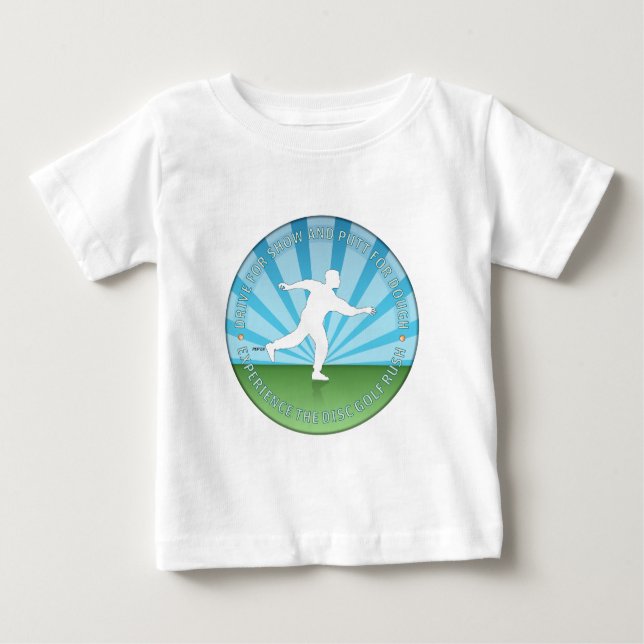 Camiseta Para Bebê Putter Dude #1 (Frente)