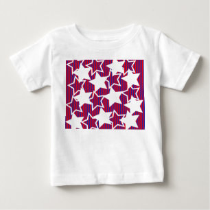 Camiseta Para Bebê Quarto de julho