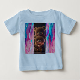 Camiseta Para Bebê Que tal "Amor Ursinho: Camiseta Bebê com Adorável