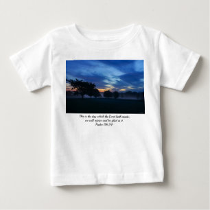 Camiseta Para Bebê Quebra do Amanhecer e Névoa