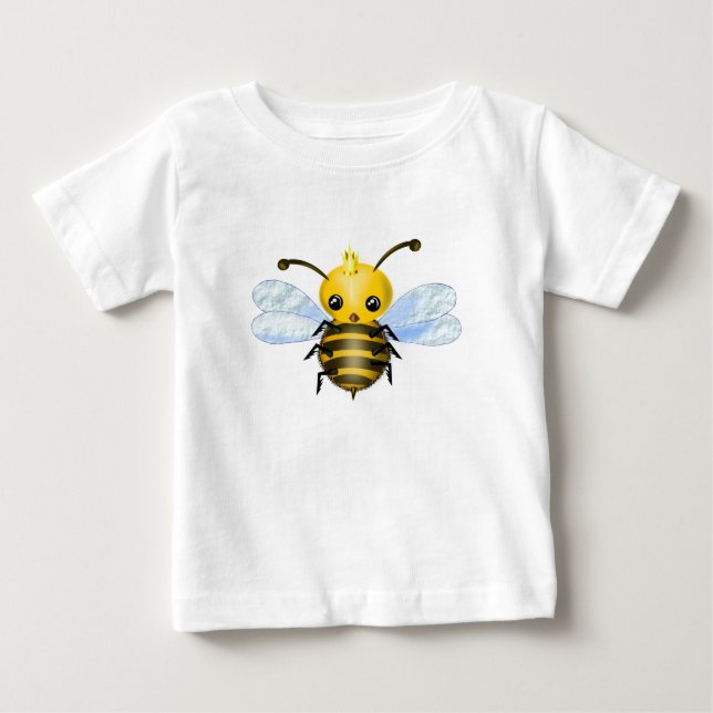Camiseta Para Bebê Queen Bee Baby T-Shirt (Frente)