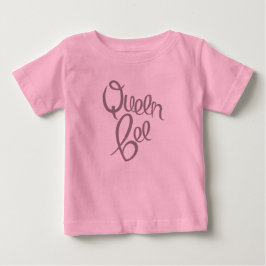 Camiseta Para Bebê Queen Bee - Baby Tutu