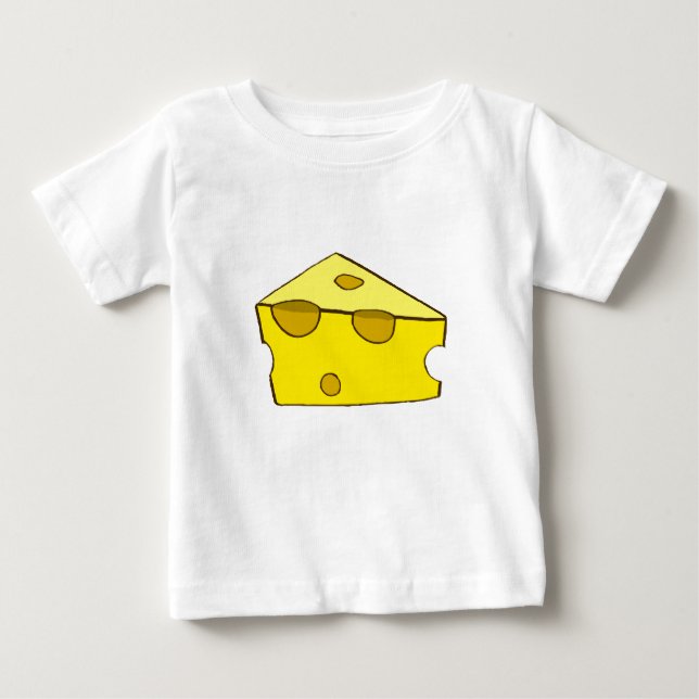 CAMISETA PARA BEBÊ QUEIJO DO QUEIJO (Frente)