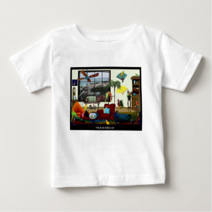 Camiseta Para Bebê Quem deixou os PÁSSAROS para fora? Bebê T wow