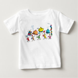 Camiseta Para Bebê Quem Está Carregando a Feijoada de Natal