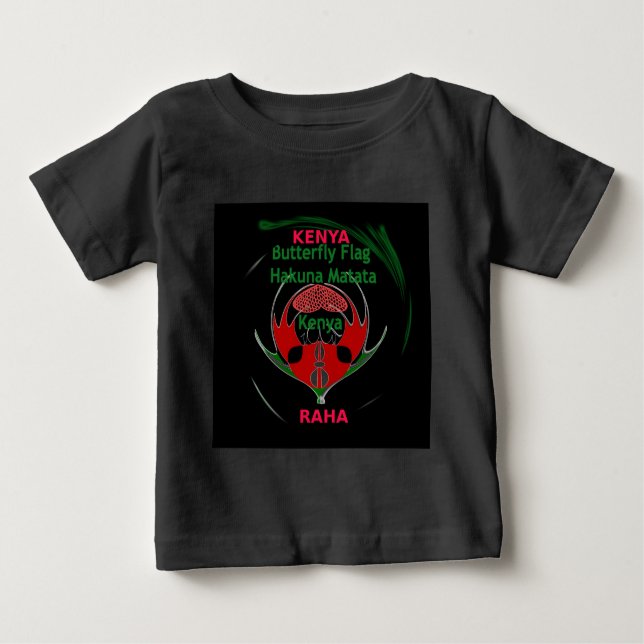 Camiseta Para Bebê Quênia Raha Hakuna Matata.jpg (Frente)