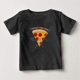 Camiseta Para Bebê Quer uma Pizza?!?