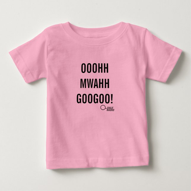 Camiseta Para Bebê Querida Oh Meu Deus (Frente)