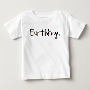 Camiseta Para Bebê Quirky Earthling