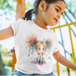 Camiseta Para Bebê Quirky Kid