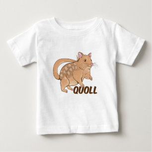 Camiseta Para Bebê Quoll Marsupial Australiano