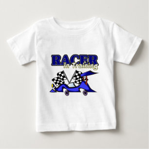 Camiseta Para Bebê Racer No Treinamento