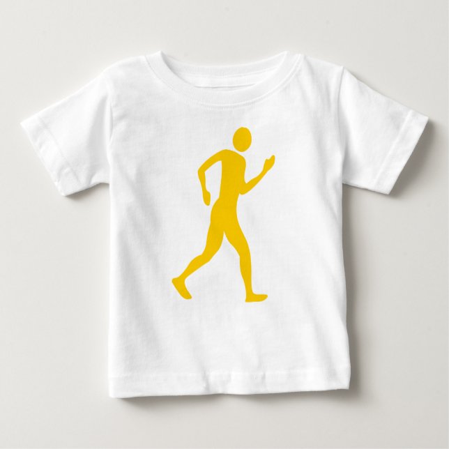 Camiseta Para Bebê Racewalk - Amber (Frente)
