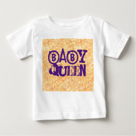 Camiseta Para Bebê Rainha bebê