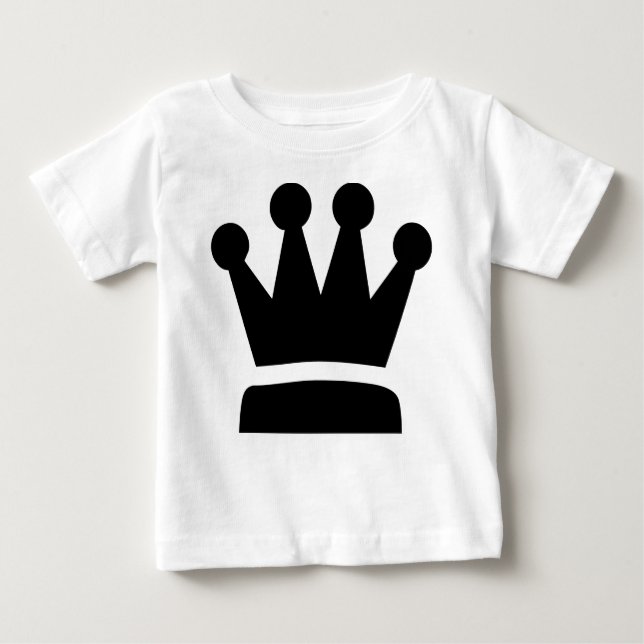 Camiseta Para Bebê Rainha Negra (Frente)