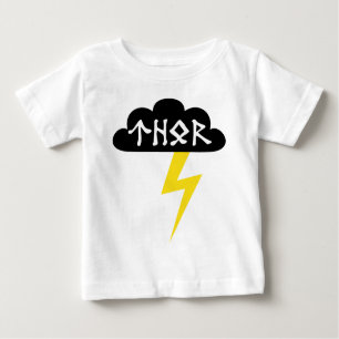 Camiseta Para Bebê Raio do Thor