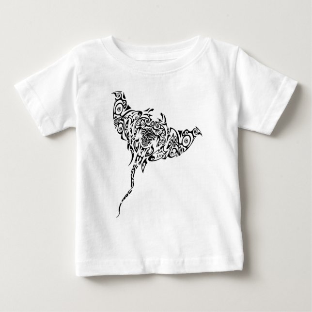 Camiseta Para Bebê Raio maori (Frente)