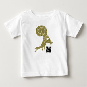 Camiseta Para Bebê Ram Sheep ou Goat Year - Astrologia chinesaT-shirt