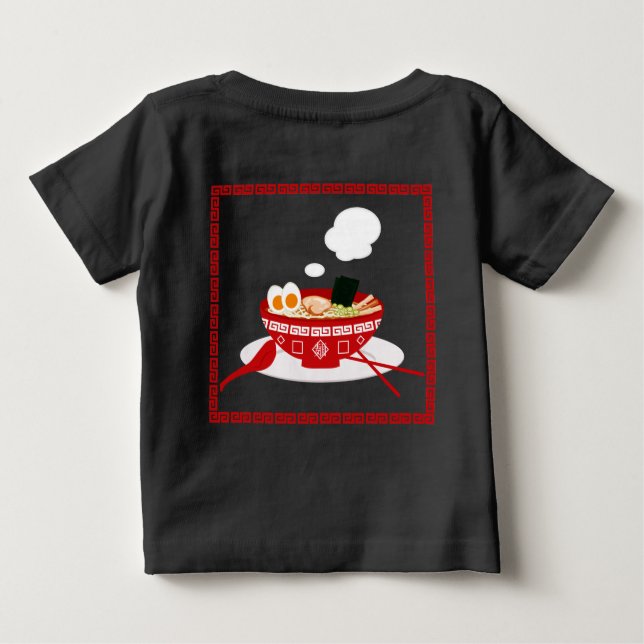 CAMISETA PARA BEBÊ RAMEN (Verso)