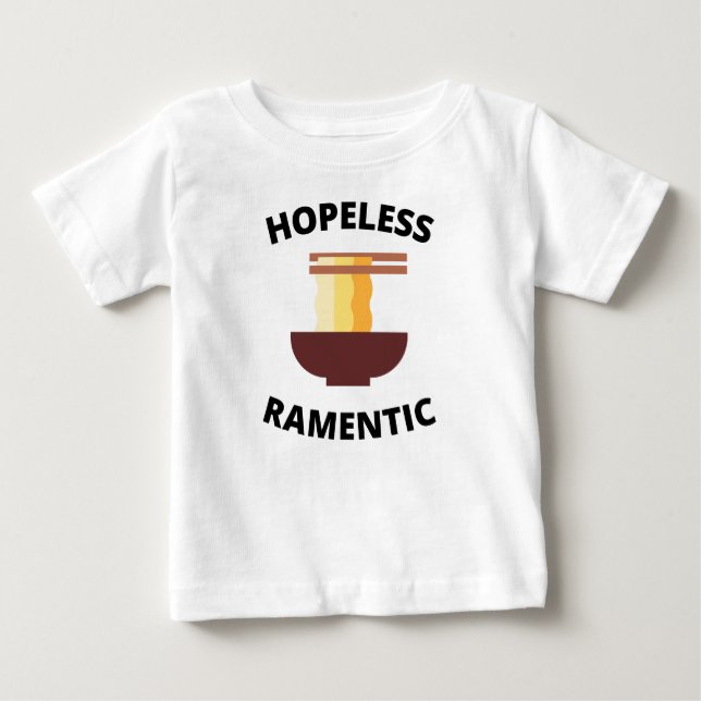 Camiseta Para Bebê Ramentic sem esperança (Frente)