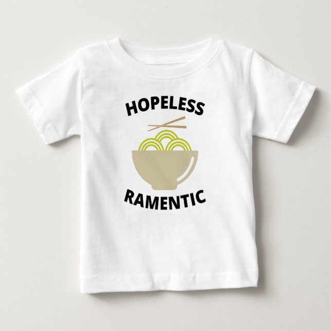 Camiseta Para Bebê Ramentic sem esperança (Frente)
