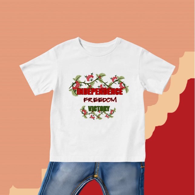 Camiseta Para Bebê Ramificações do Viburno (Criador carregado)