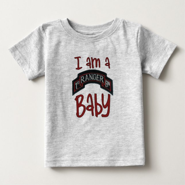Camiseta Para Bebê Ranger Baby (Frente)