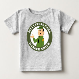 Camiseta Para Bebê Ranger Smith Retrato de Jellystone