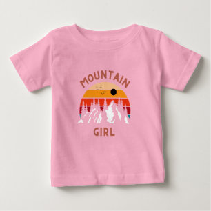 Camiseta Para Bebê Rapariga das Montanhas