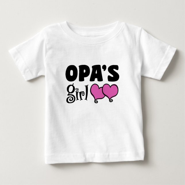 Camiseta Para Bebê Rapariga de Opa (Frente)