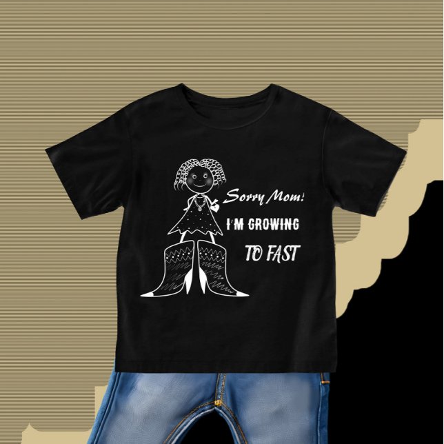 Camiseta Para Bebê Rapariga nas botas (Criador carregado)