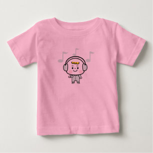 Camiseta Para Bebê rapaz da música