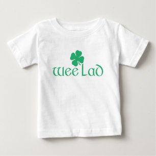 Camiseta Para Bebê Rapaz pequenino