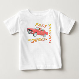 Camiseta Para Bebê Rápido e Rápido - Furioso 01