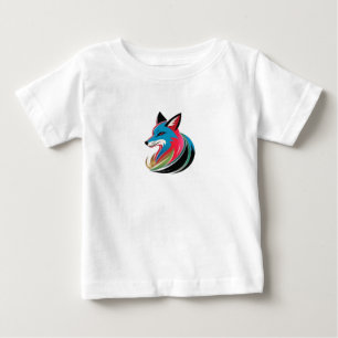Camiseta Para Bebê Raposa