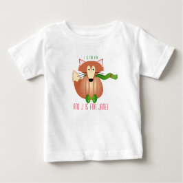 Camiseta Para Bebê Raposa em Mittens Kids Sweater