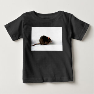 Camiseta Para Bebê Rat Baby