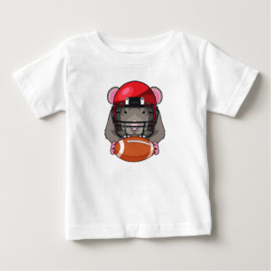 Camiseta Para Bebê Rat no Futebol