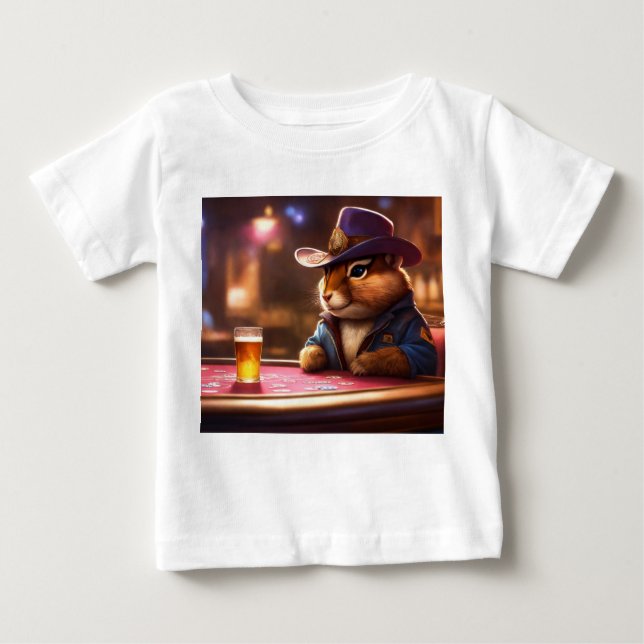Camiseta Para Bebê "Ratot: Adoráveis Aventuras de Rato para Bebês a (Frente)